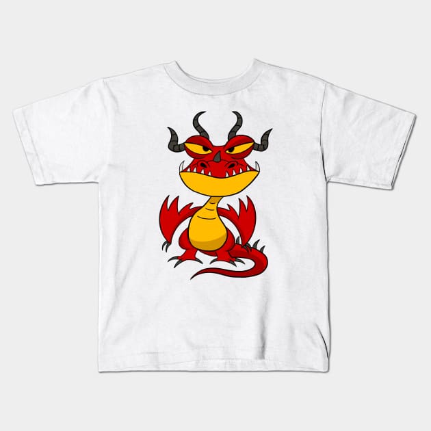 Hoogfang the dragon, baby dragon, Halloween party, dragon birthday, face mask for boys Kids T-Shirt by PrimeStore